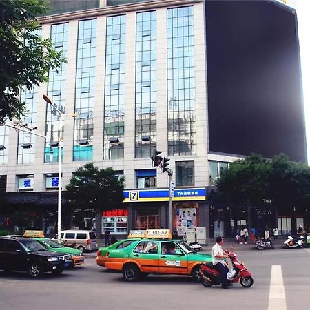 7Days Inn Yulin Guangji Building Exterior photo